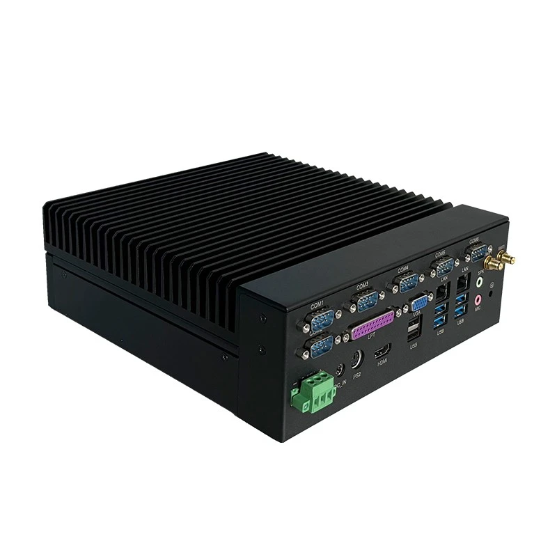 Megacore KX Processor Embedded Fanless Industrial Computer 10USB Industrial Computer